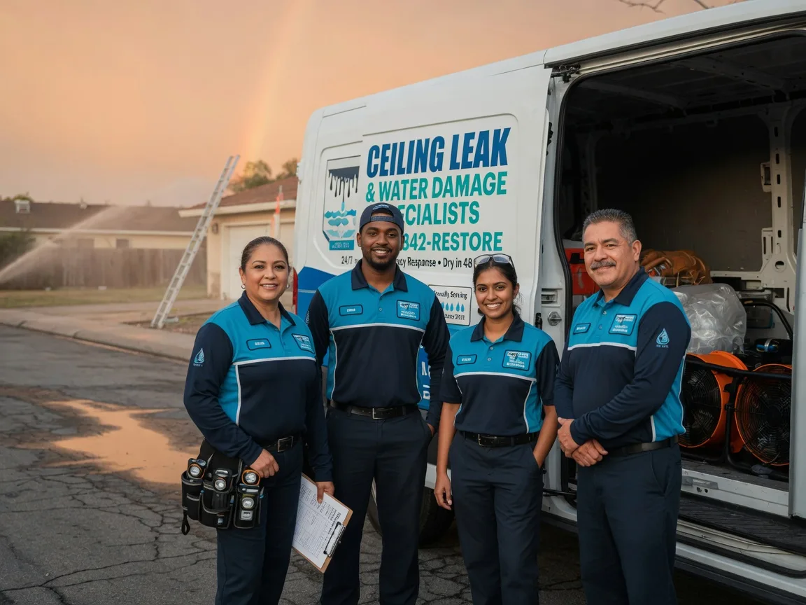 Ceiling Leak Cleanup company in New Wilmington, PA