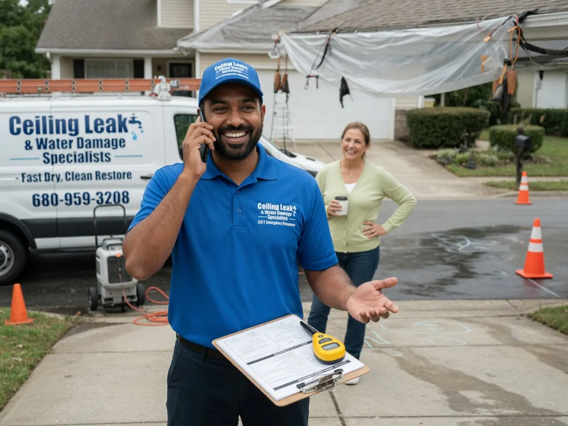 Ceiling Leak Cleanup New Wilmington, PA FAQs